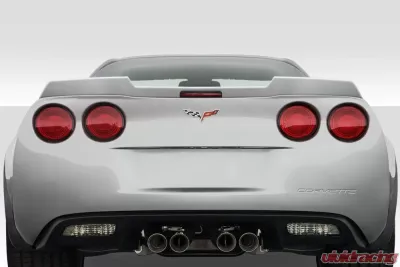 2005-2013 Chevrolet Corvette C6 Duraflex Wickerbill Rear Wing Spoiler - 1 Piece - 114223