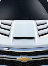 2014-2015 Chevrolet Silverado Duraflex Viper Look Hood - 1 Piece                                     - 114227 - Image 9