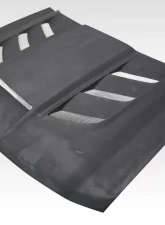 2014-2015 Chevrolet Silverado Duraflex Viper Look Hood - 1 Piece                                     - 114227 - Image 7