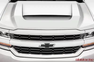 2016-2018 Chevrolet Silverado Duraflex GMX Hood - 1 Piece - 114232