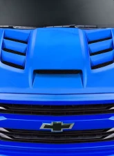 2016-2018 Chevrolet Silverado Duraflex Viper Look Hood - 1 Piece                                     - 114233 - Image 8
