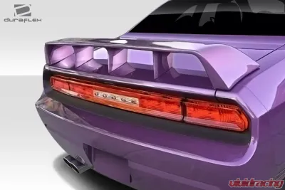 2008-2023 Dodge Challenger Duraflex CVX Wing Spoiler - 1 Piece - 114235