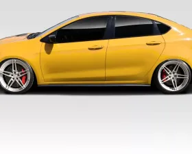 2013-2016 Dodge Dart Duraflex Scat Look Side Skirts - 2 Piece