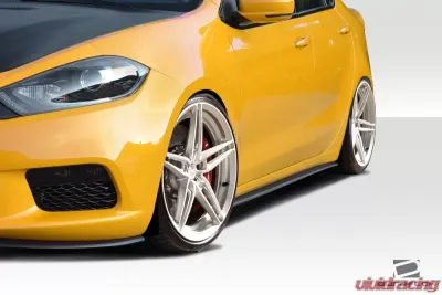 2013-2016 Dodge Dart Duraflex Scat Look Side Skirts - 2 Piece - 114243