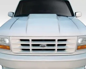 1992-1996 Ford F-150 / Bronco Duraflex Cowl Hood - 1 Piece