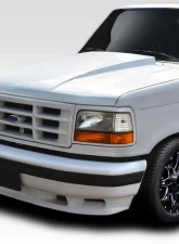 1992-1996 Ford F-150 / Bronco Duraflex Cowl Hood - 1 Piece                                     - 114248 - Image 2