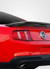 2010-2014 Ford Mustang Carbon Creations DriTech GT500 Look Wing Spoiler - 1 Piece                                     - 114256 - Image 2