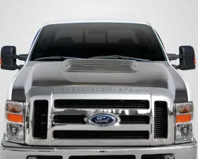 2008-2010 Ford Super Duty F250 F350 F450 Carbon Creations Raptor Look Hood - 1 Piece