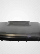 2008-2010 Ford Super Duty F250 F350 F450 Carbon Creations Raptor Look Hood - 1 Piece                                     - 114261 - Image 2