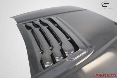 2008-2010 Ford Super Duty F250 F350 F450 Carbon Creations Raptor Look Hood - 1 Piece - 114261