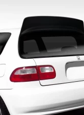 1992-1995 Honda Civic HB Duraflex Blackyard Special Wing Trunk Lid Spoiler - 1 Piece                                     - 114271 - Image 2