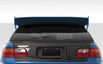 Js Racing Wet Carbon 3D GT Wing Honda Civic EG 1991-1995 Js Racing Wet Carbon 3D GT Wing Honda Civic EG 1991-1995