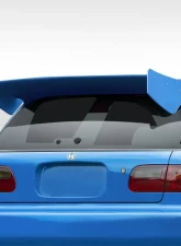 1992-1995 Honda Civic HB Duraflex RBS Wing Spoiler - 3 piece                                     - 114272 - Image 2