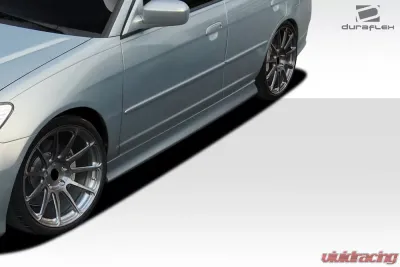 2001-2005 Honda Civic 2DR 4DR Duraflex Sleek Side Skirts - 4 Piece - 114275