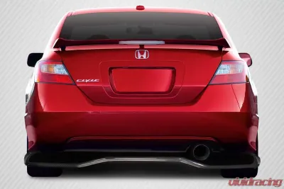 2006-2011 Honda Civic 2DR Carbon Creations DriTech VTX Rear Diffuser - 1 Piece - 114276