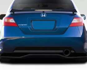 2006-2011 Honda Civic 2DR Duraflex VTX Rear Diffuser - 1 Piece