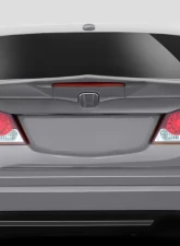 2006-2011 Honda Civic 4DR Duraflex Modern Wing Spoiler - 1 Piece                                     - 114279 - Image 7