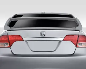 2006-2011 Honda Civic 4DR Duraflex Type M Wing Spoiler - 4 Piece