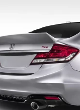 2012-2015 Honda Civic 4DR Duraflex RBS Wing Spoiler - 1 Piece                                     - 114285 - Image 2