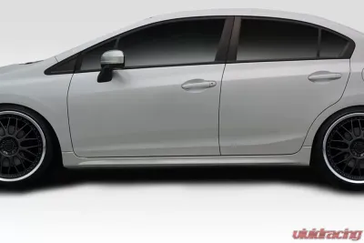 2012-2015 Honda Civic 4DR Duraflex RR Side Skirts - 2 Piece - 114286