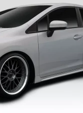 2012-2015 Honda Civic 4DR Duraflex RR Side Skirts - 2 Piece                                     - 114286 - Image 2