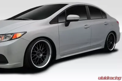 2012-2015 Honda Civic 4DR Duraflex RR Side Skirts - 2 Piece - 114286