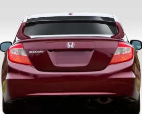 2012-2015 Honda Civic 4DR Duraflex RR Wing Spoiler - 3 Piece