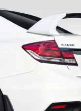 2012-2015 Honda Civic 4DR Duraflex RR Wing Spoiler - 3 Piece                                     - 114287 - Image 2