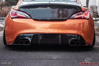 2010-2016 Hyundai Genesis Coupe Carbon Creations DriTech Speedster Rear Diffuser - 1 Piece - 114300