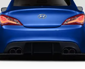 2010-2016 Hyundai Genesis Duraflex Speedster Rear Diffuser - 1 Piece