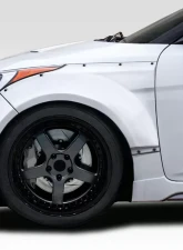 2012-2017 Hyundai Veloster Turbo Duraflex Envision Front Fender Flares - 4 piece                                     - 114305 - Image 7