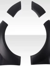 2012-2017 Hyundai Veloster Turbo Duraflex Envision Front Fender Flares - 4 piece                                     - 114305 - Image 3