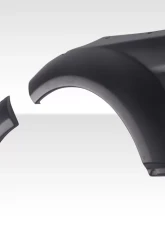 2012-2017 Hyundai Veloster Turbo Duraflex Envision Front Fender Flares - 4 piece                                     - 114305 - Image 5