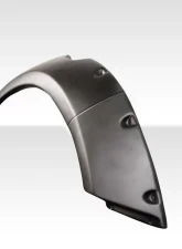 2012-2017 Hyundai Veloster Turbo Duraflex Envision Rear Fender Flares - 4 Piece                                     - 114306 - Image 6