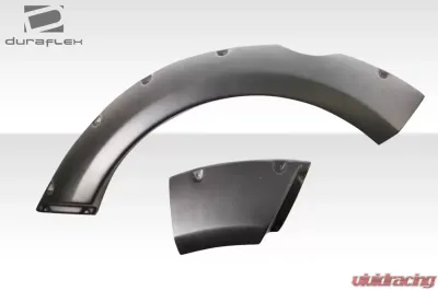 2012-2017 Hyundai Veloster Turbo Duraflex Envision Rear Fender Flares - 4 Piece - 114306