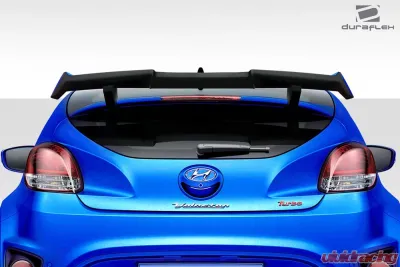 2012-2017 Hyundai Veloster Turbo Duraflex MR Wing Spoiler - 3 Piece - 114307