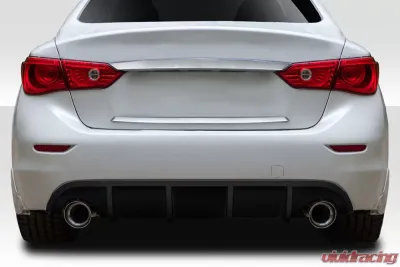 2014-2017 Infiniti Q50 Duraflex VIP Rear Diffuser - 1 Piece - 114328