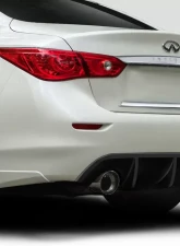2014-2017 Infiniti Q50 Duraflex VIP Rear Diffuser - 1 Piece                                     - 114328 - Image 2