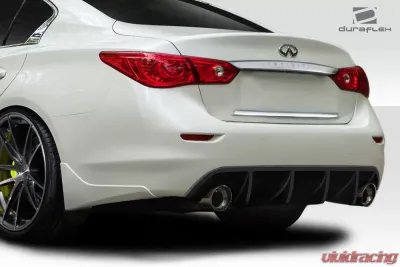 2014-2017 Infiniti Q50 Duraflex VIP Rear Diffuser - 1 Piece - 114328