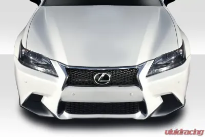 2013-2015 Lexus GS F Sport Duraflex X-5 Front Splitter - 2 Piece - 114333