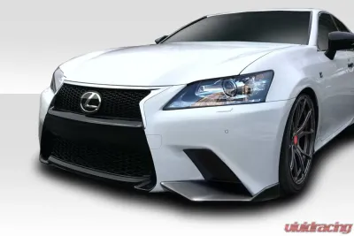 2013-2015 Lexus GS F Sport Duraflex X-5 Front Splitter - 2 Piece - 114333