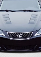 2006-2013 Lexus IS Series IS250 IS350 Carbon Creations DriTech TS-2 Hood - 1 Piece                                     - 114334 - Image 10