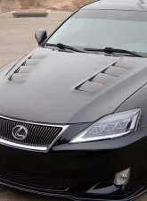 2006-2013 Lexus IS Series IS250 IS350 Carbon Creations DriTech TS-2 Hood - 1 Piece                                     - 114334 - Image 3