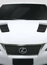 2006-2013 Lexus IS Series IS250 IS350 Duraflex TS-2 Hood - 1 Piece                                     - 114335 - Image 2