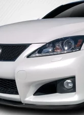 2008-2014 Lexus IS-F Carbon Creations DriTech Luxion Front Lip Splitter - 1 Piece                                     - 114336 - Image 2