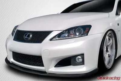 2008-2014 Lexus IS-F Carbon Creations DriTech Luxion Front Lip Splitter - 1 Piece - 114336