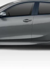 2010-2013 Mazda 3 Duraflex OEM Look Side Skirts - 2 Piece                                     - 114341 - Image 6