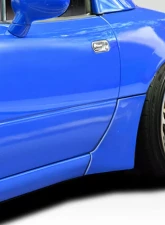 1990-1997 Mazda Miata Duraflex Pro Garage Fender Corner Flare Cap - 2 Piece                                     - 114344 - Image 2