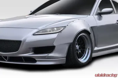 2004-2008 Mazda RX-8 Duraflex RBS 40mm Front Fender Flares - 2 Piece - 114361