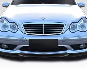 2001-2007 Mercedes C Class W203 Duraflex L Sport Front Lip Spoiler - 1 Piece ( For AMG Bumper only)